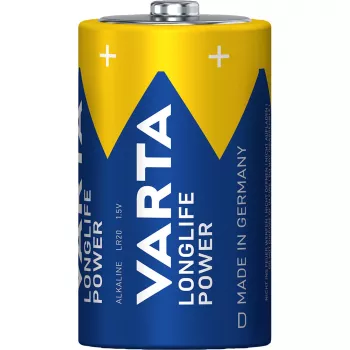 Baterija Varta LONGLIFE Power D — 2 gab. iepakojumā