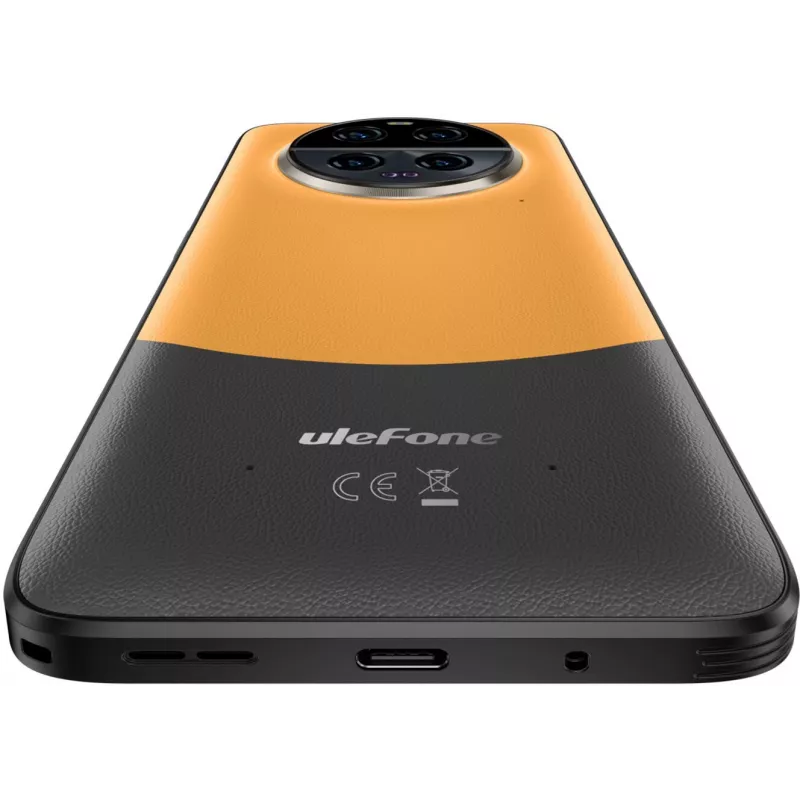 Rugged viedtālrunis UleFone Armor 23 Ultra 5G — 12 GB RAM, 512 GB atmiņa, oranžā krāsā