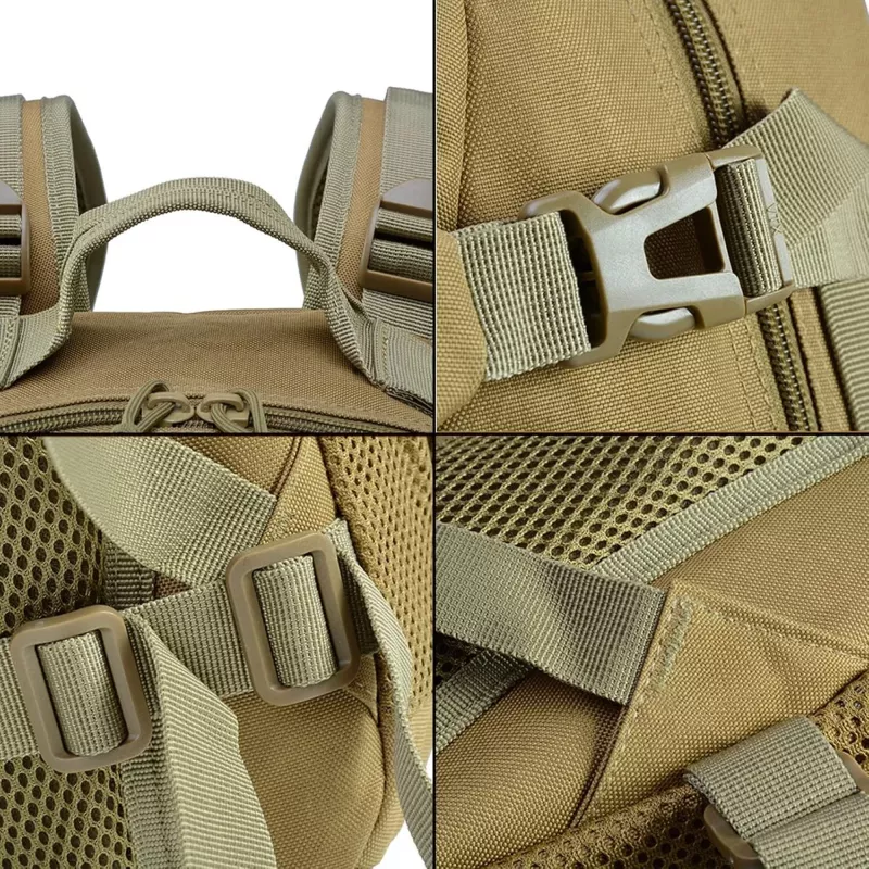 Extralink Military Tactical Backpack 30L - Vīriešu ceļojumu un āra militārā skolas soma