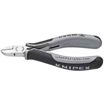 Diagonālās knaibles Knipex 77 12 115 ESD