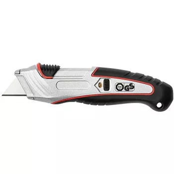Utility Knife WEDO 78 845 Melns Silver