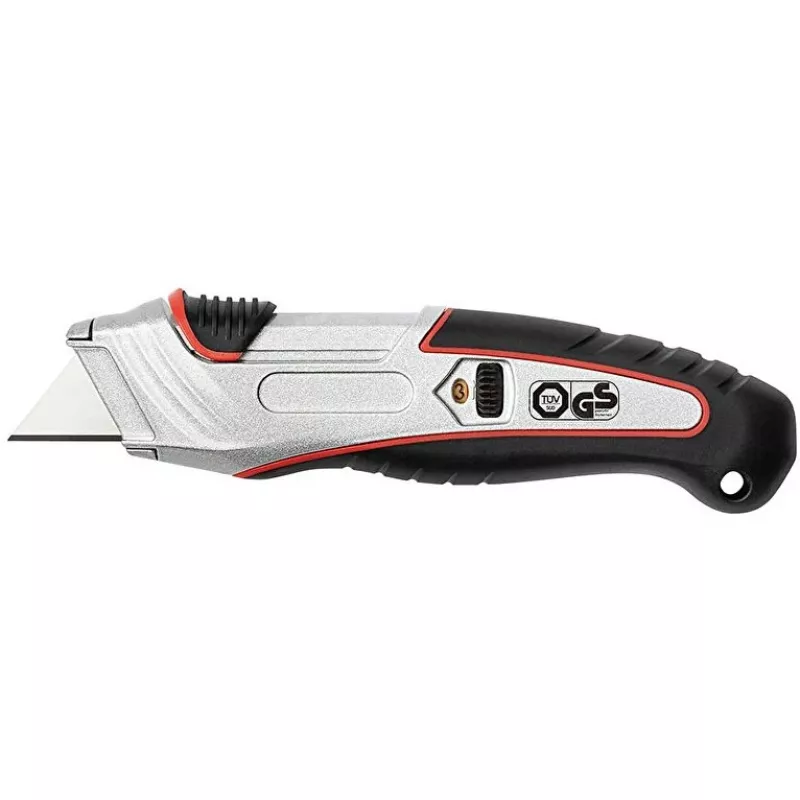Utility Knife WEDO 78 845 Melns Silver