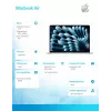 MacBook Air 15,3 collas: M4 10/10, 16GB, 512GB, 35W - Debeszils - MC7A4ZE/A/D1