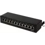 LogiLink Distribution Panel 19Schrankeinau Cat6 STP16Ports pelēka