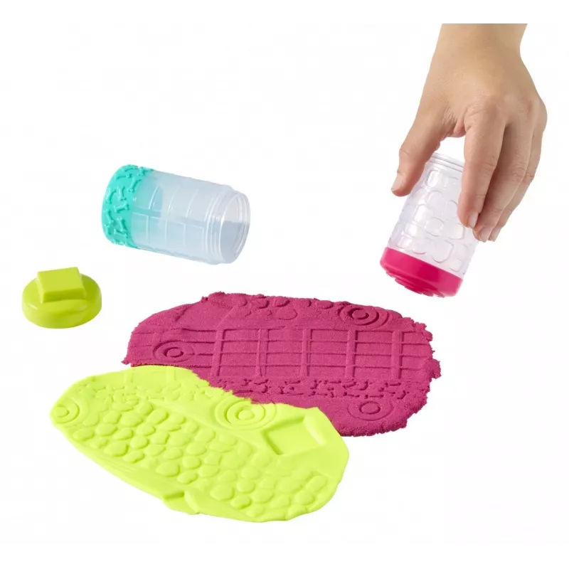 Plastmasas masa Wonder Factory Never Dry Dough, Laima zaļa, Rozā