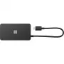 Microsoft USB-C Travel Hub - dokstacija - USB-C - VGA, HDMI - 1 GbE (161-00002)