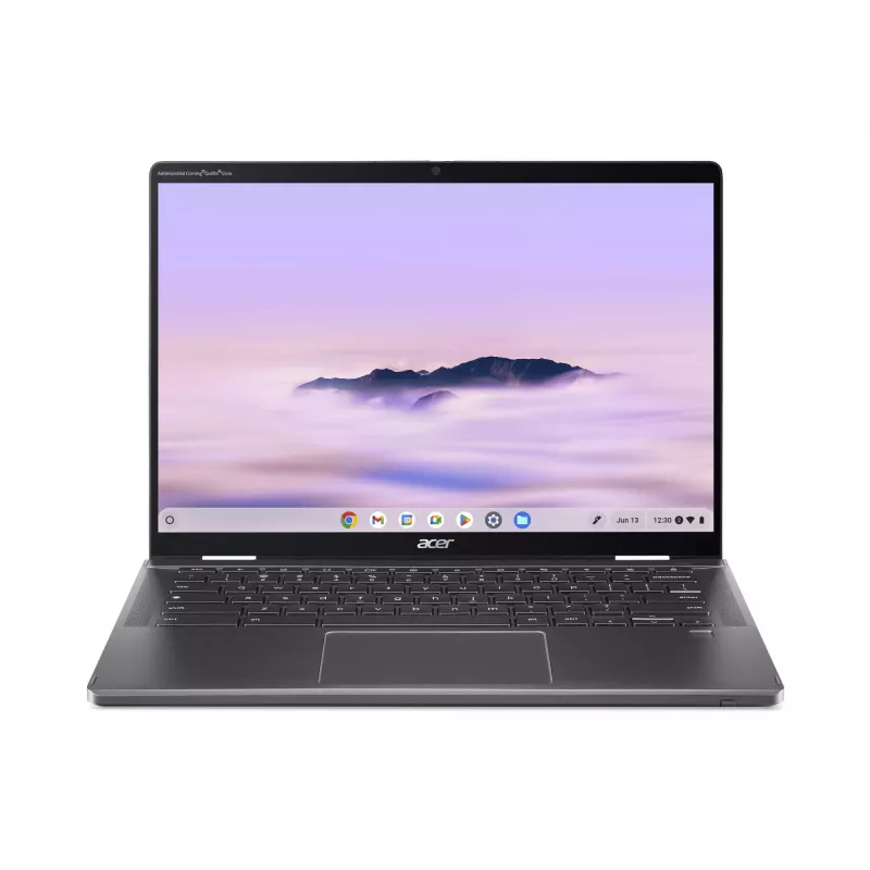 Acer Chromebook Plus Spin 714 CPE94-1N-TCO konvertējams portatīvais dators, 14 collas, Intel Core Ultra 5 125U, 16GB, ChromeOS