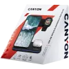 Canyon bezvadu lādētāja dokstacija 3in1 QI Apple 15W melna mazumtirdzniecība