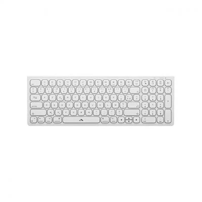 Alogic Echelon Compact USB-C BT tastatūra vācu + pele balta - tastatūra - USB Type C - tastatūra - USB Type C