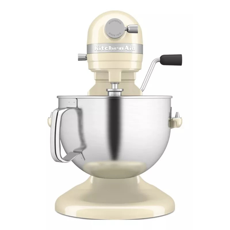 KitchenAid 5KSM60SPXEAC stacionārais mikseris 375 W Krēmkrāsa, pelēks, nerūsējošais tērauds