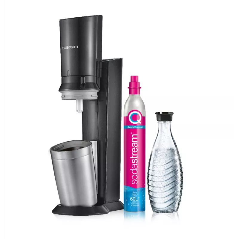 Sodas automāts SodaStream Crystal 3.0 Melns