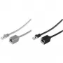 Shiverpeaks BS08-62040 Ethernet komutācijas kabelis pelēka