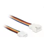 Iekšējais barošanas kabelis DeLOCK 85362 0,5 m 4-pin PWM
