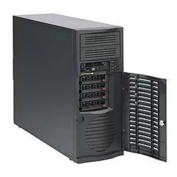 Servera korpuss Supermicro SuperChassis 733TQ-668B Midi Tower melns
