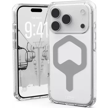 UAG Urban Armor Gear Plyo MagSafe maciņš | Apple iPhone 17 Pro | ledus (caurspīdīgs)/Sudraba | 114529114333 (114529114333)