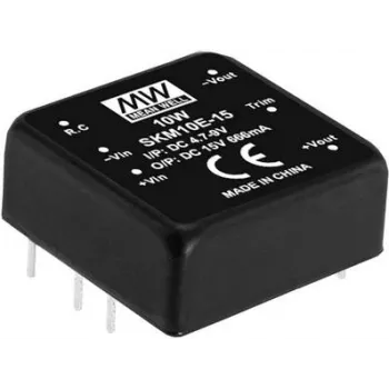 Strāvas adapteris MEAN WELL SKM10B-15 10 W 15 V 18-36 V
