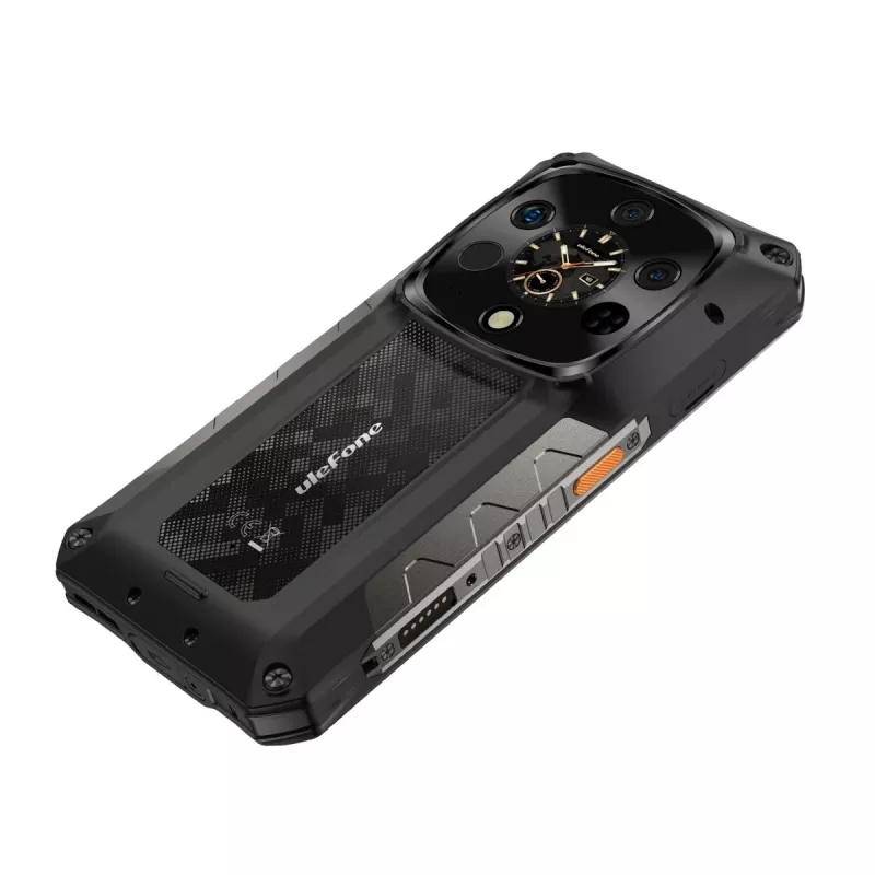 Izturīgs viedtālrunis UleFone Armor 28 Ultra Thermal 5G — 16GB RAM, 1TB krātuve, melns