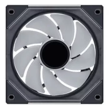 LIAN LI UNI FAN SL-INF 120 ARGB Reverse Blade PWM 4-Pack, melns