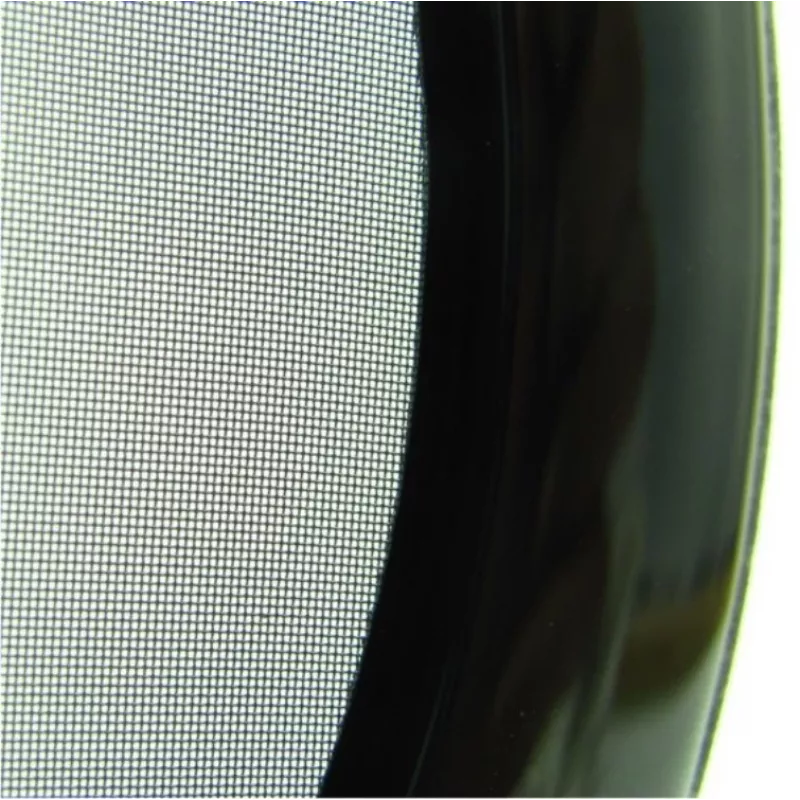 Putekļu filtrs DEMCiflex 200mm apaļš, melns, 200 mm diametrs