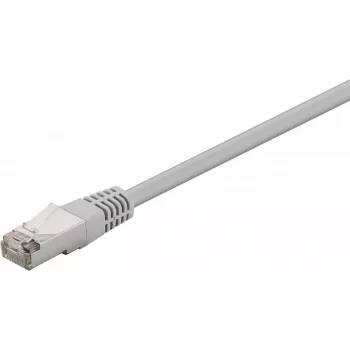 goobay CAT 5e salocīts neekranēts vītā pāra (F/UTP) 50 cm komutācijas kabelis pelēks