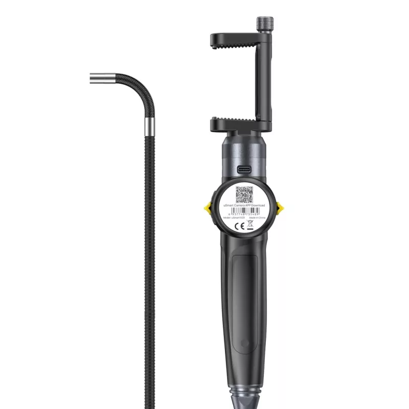 Endoskops UleFone EC03 1080P ar ūdensnecaurlaidīgu elastīgu kabeli, modelis UF-EC03