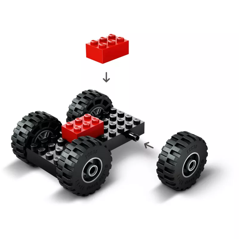 LEGO City 60450 Dzeltens riteņu iekrāvējs