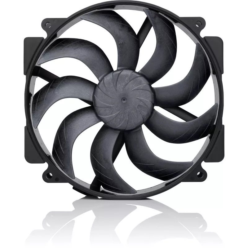 Noctua NF-A14x25r G2 PWM chromax.Melns 140 mm ventilators