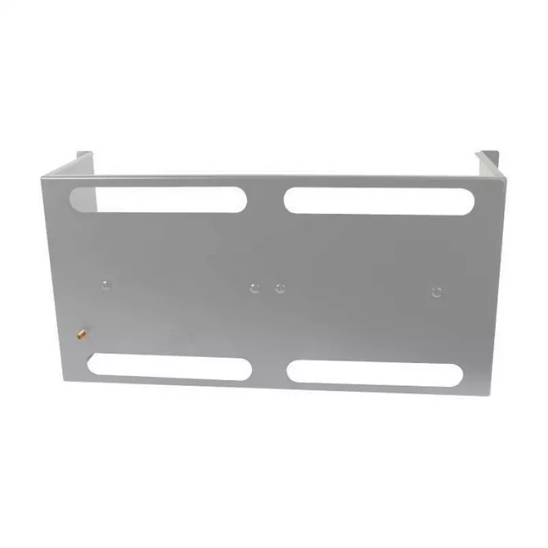 ALLNET ierīču turētājs DIN līstei/DIN sliežu ierīcēm T150mm/5HE gaiši pelēks priekšējai montāžai