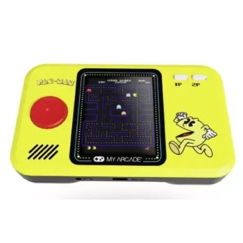 Rokas retro arkādes konsole keine Marke My Arcade Pocket Player Pro Pac-Man — pārnēsājama ierīce ar iebūvētām klasiskām arkādes spēlēm