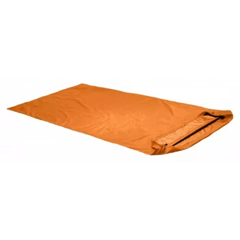 ORTOVOX Bivy Double pieaugušo taisnstūra guļammaiss ar poliuretāna pārklājumu, zils, oranžs