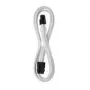 ATX 4-pin pagarinājuma kabelis CableMod Pro ModMesh 45 cm Balts (CM-PCAB-4ATX-N45KW-2PW-R)