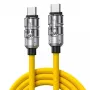 USB-C–USB-C kabelis NUBIA Redmagic 6A ātrai uzlādei un datu pārsūtīšanai, 1 m
