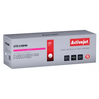 Aktīvās strūklas ATB-248MN tonera kasetne Brother printeriem, violeta, 1000 lapu, saderīga