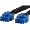 Barošanas kabelis SILVERSTONE SST-PP12-PCIE 12V PCIe savienotājs grafiskajām kartēm