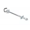 Kabeļu āķis Extralink EX.6433 Nerūsējošais tērauds Galds/Siena 12mm platums