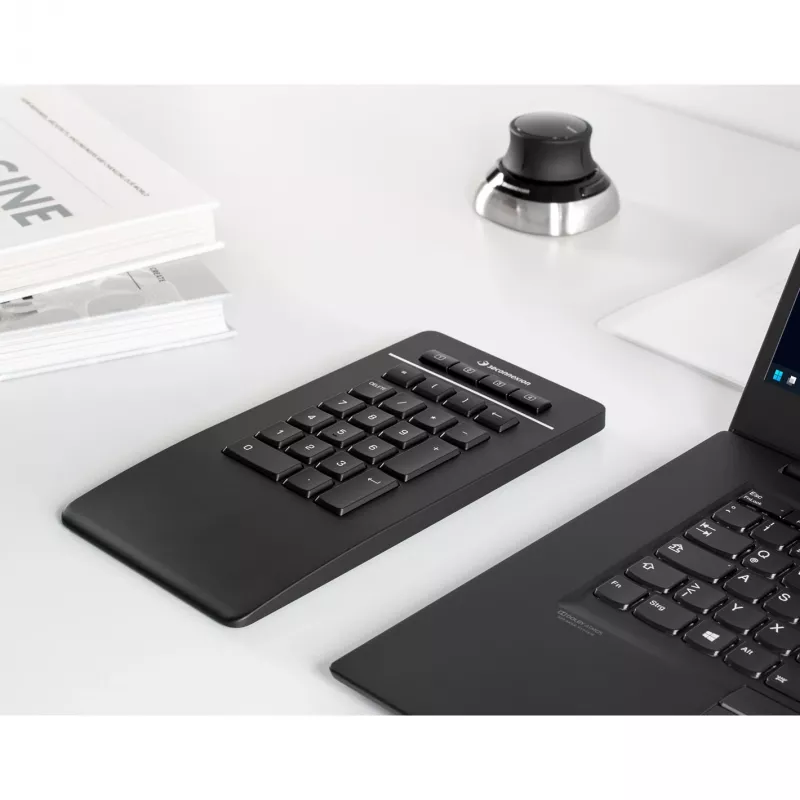 3Dconnexion Numpad Pro 3DX-700105 Bezvadu ciparu tastatūra