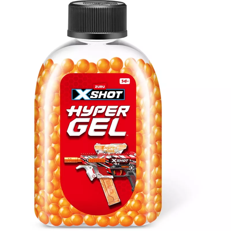 Rotaļu blasteris XSHOT HYPER GEL 36728 — daudzkrāsains, svars 350,3 g, vecumam no 14+