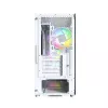 PC case Montech X5M (W) Micro Tower, balta — Micro-ATX/Mini-ITX, supports ATX PSU, 3x120mm front, 1x120mm rear, 2x3.5 inch bays, 4x2.5 inch bays