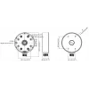 Sadales kārba Hikvision DS-1280ZJ-DM21 Melna Universāla 4,5 kg