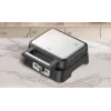 Vafeļu cepējs PROMIS WAP1600 — 2 porciju taisnstūra plātnes, 1200 W, nepiedegošas, termostats, aukstnesis rokturis, LED indikatori