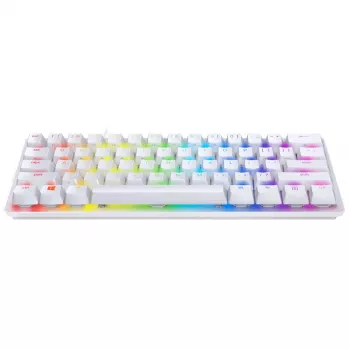 Razer Huntsman Mini tastatūra spēlēm USB QWERTY angļu balta