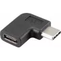 Renkforce USB 3.1 (Gen 2) adapteris [1x USB-C™ spraudnis - 1x USB-C™ ligzda] 90° pa labi leņķots (RF-4410232)