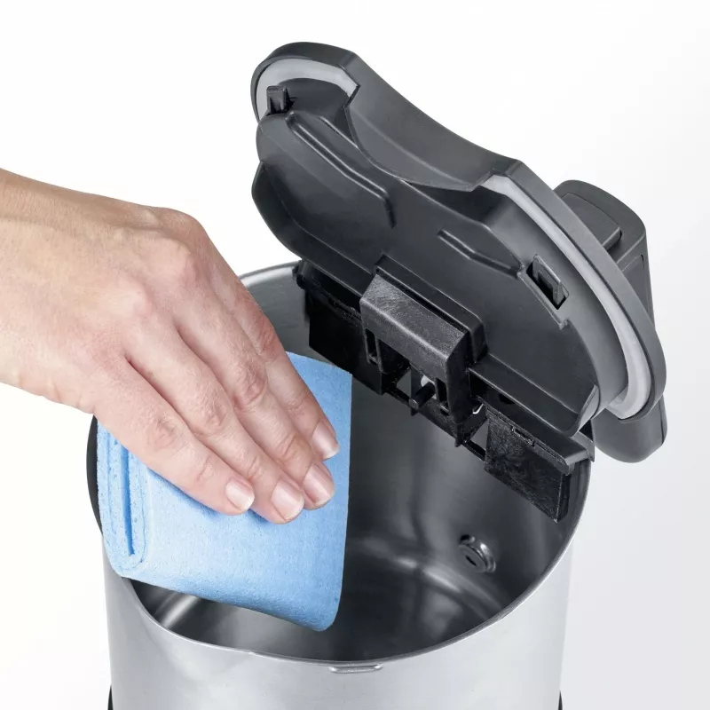 Severin WK 3409 Elektriskā tējkanna 1,7 L Melna - Nerūsējošais tērauds 2200 W (WK 3409)
