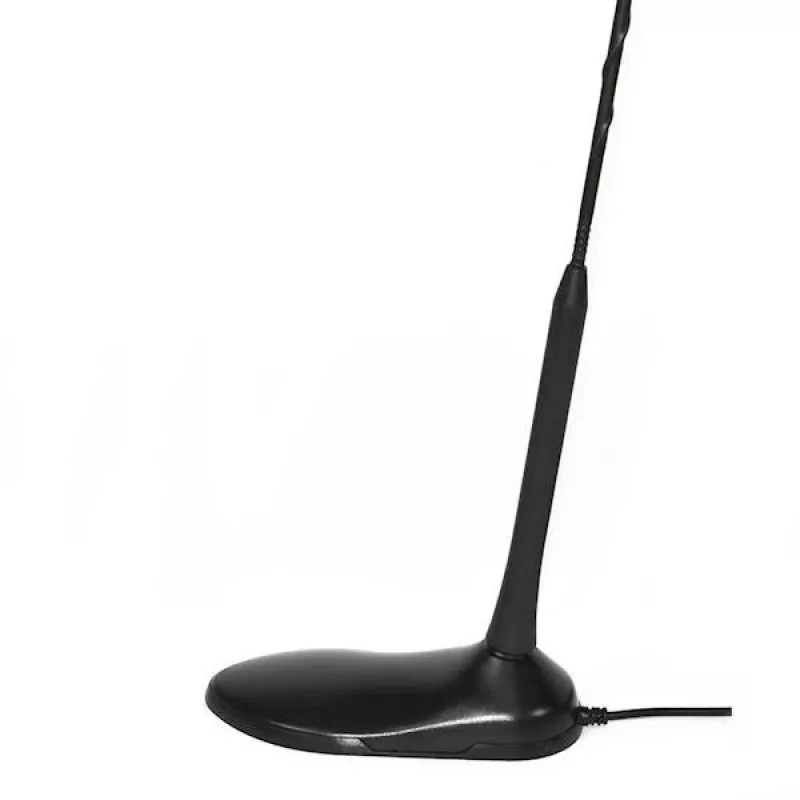 Antena PNI Extra 45 CB, 26–30 MHz, 150 W PEP, 50 Ω, PL259, 4 m kabelis, 500 mm augstums, melna