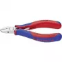 Knipex elektronikas sānu griezēji l.115mm forma 1 slīpums jā 2C apvalks spoguļpulējums
