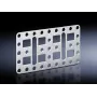 Rack plate Rittal 4532.000, nerūsējošais tērauds, 110×60 mm, 4 gab. iepakojumā