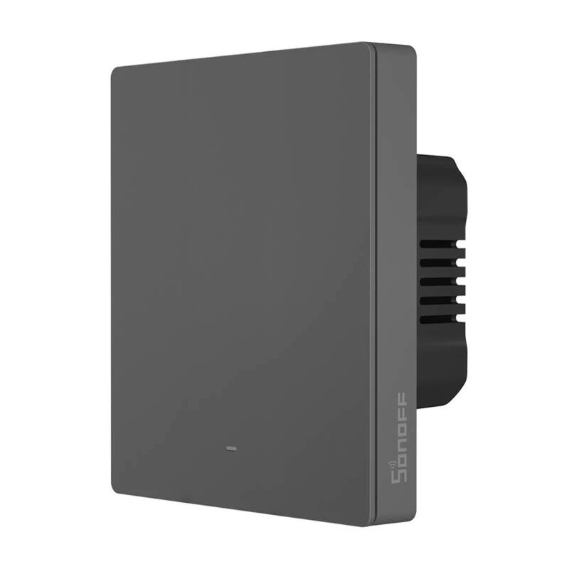 Sienas slēdzis Sonoff M5-1C-80 Wi‑Fi — vienpola viedais slēdzis iebūvējamai montāžai, 1 kanāls