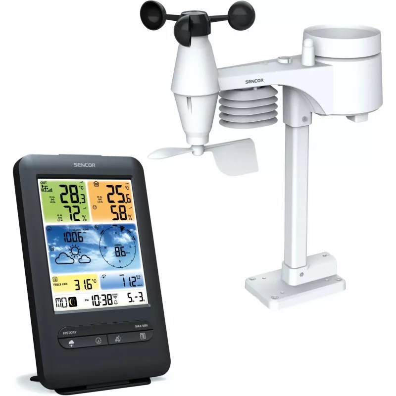 SENCOR Charging Case Pogodowa SWS 9898