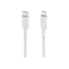 Kabelis BoostCharge LTG/USB-C 2m balts