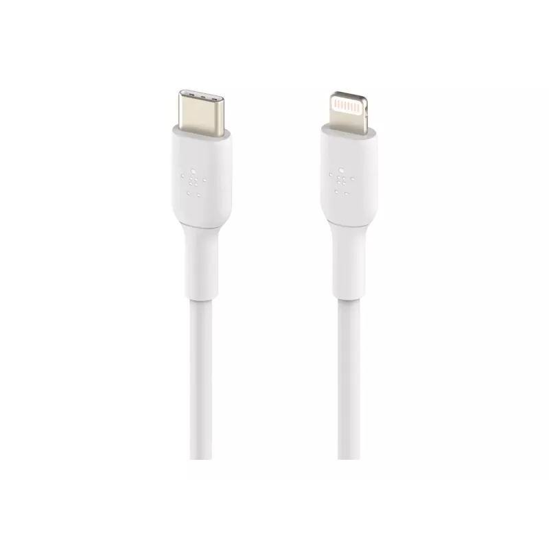 Kabelis BoostCharge LTG/USB-C 2m balts